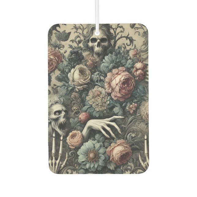 The Ghoul’s Gambit – Gothic Victorian Car Air Freshener (Front)