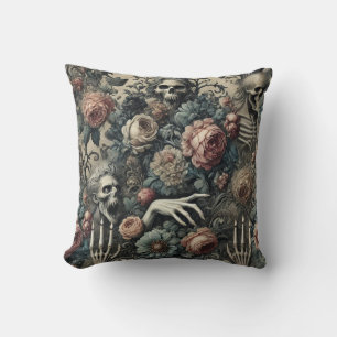 The Ghoul’s Gambit – Gothic Victorian Cushion