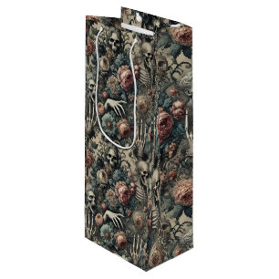 The Ghoul’s Gambit – Gothic Victorian Wine Gift Bag