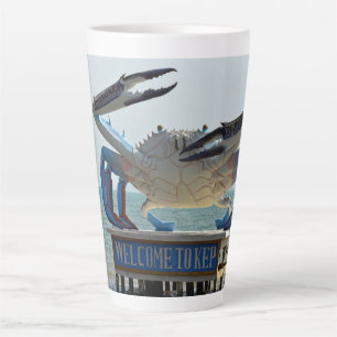 The Giant Crab: Guardian of the Coasts of Kep Latte Mug