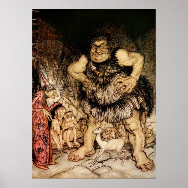 The Giant Galligantua and the Wicked Old Magician Poster (Front)