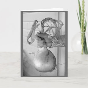 The giant onion card
