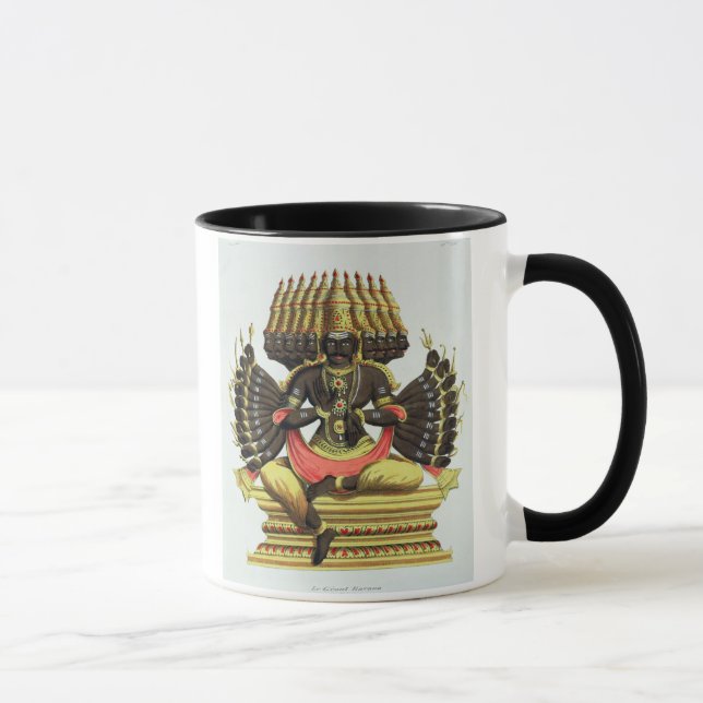 The Giant Ravana (colour litho) Mug (Right)