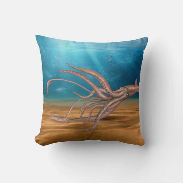 THE GIANT SQUID CUSHION (Front)