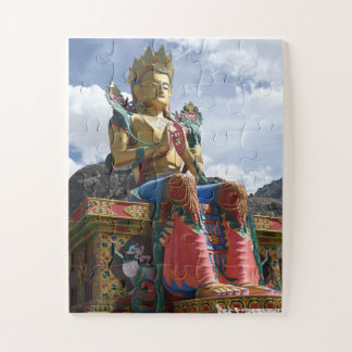 The giant statue of Maitreya Buddha Jigsaw Puzzle