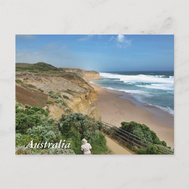 The Gibson Steps of Victoria Australia Postcard (Front)