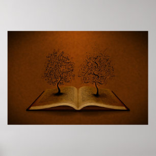 The GiddyUp Tree and The Bickham Script Tree Poster