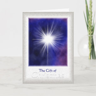 The Gift of Christmas Holiday Card