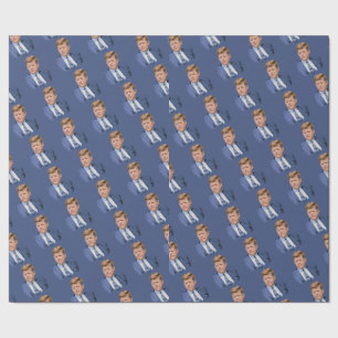 The gift of JFK Wrapping Paper