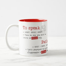 The gift of tongues. Le don des langues.