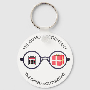"The Gifted Accountant's Logo" Key Ring