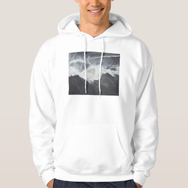 The Gigantic Wave Hoodie (Front)