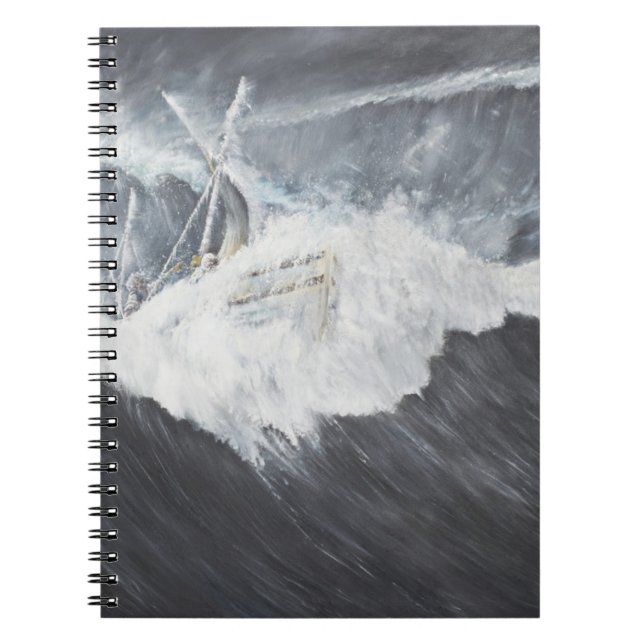 The Gigantic Wave Notebook (Front)
