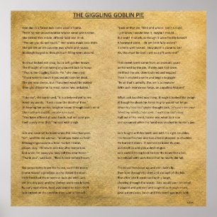 THE GIGGLING GOBLIN PIE POSTER