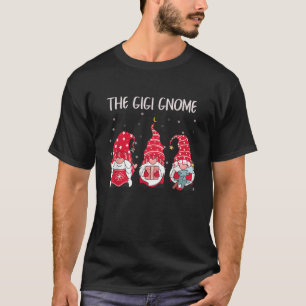 The Gigi Gnome Matching Family Christmas Xmas Gran T-Shirt