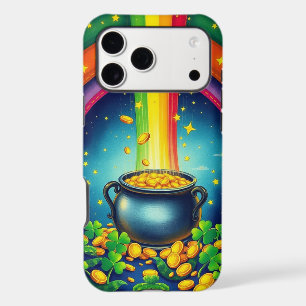 The Gilded Arch: Minimalist Gold & Pastel Rainbow 