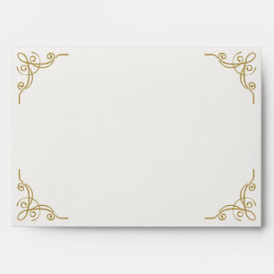 The Gilded Garden Wedding Envelope