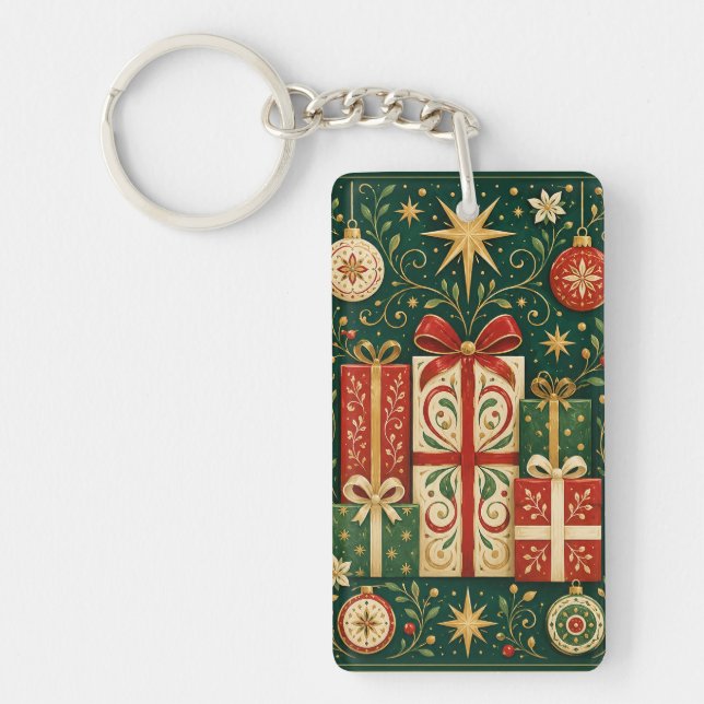 The Gilded Gift Gallery Key Ring (Front)