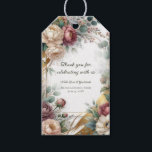 The Gilded Secret Garden Floral Glam Wedding  Gift Tags<br><div class="desc">Matching items available.</div>