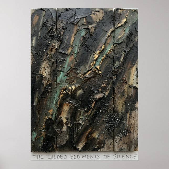 The Gilded Sediments of Silence Poster (Front)