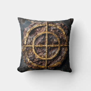The Gilded Sigil Cushion