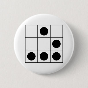 "The Gilder" Hacker Emblem 6 Cm Round Badge