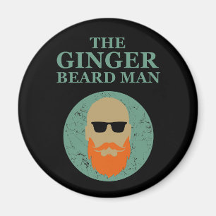 The ginger beard man magnet