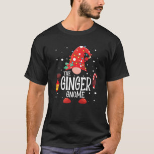 The Ginger Gnome Matching Family Christmas Gnome P T-Shirt
