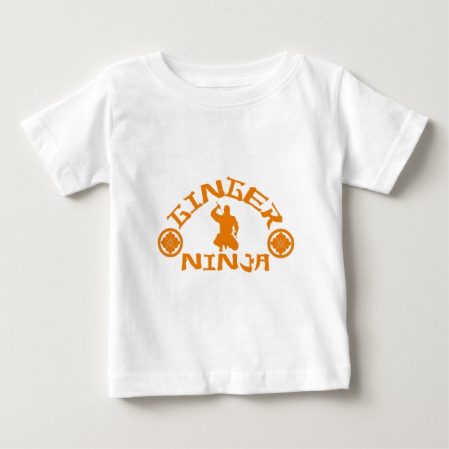 The Ginger Ninja Baby T-Shirt (Front)