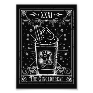 The Gingerbread Latte Tarot Card Photo Print