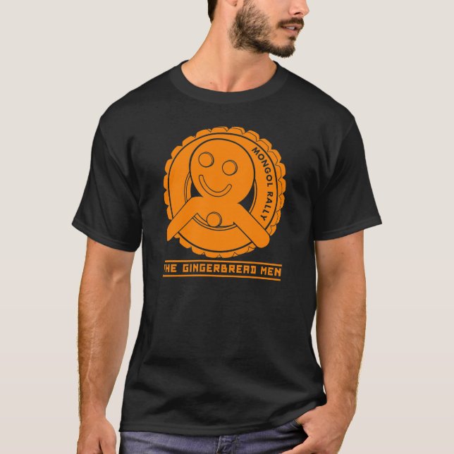The Gingerbread Logo - Orange T-Shirt (Front)