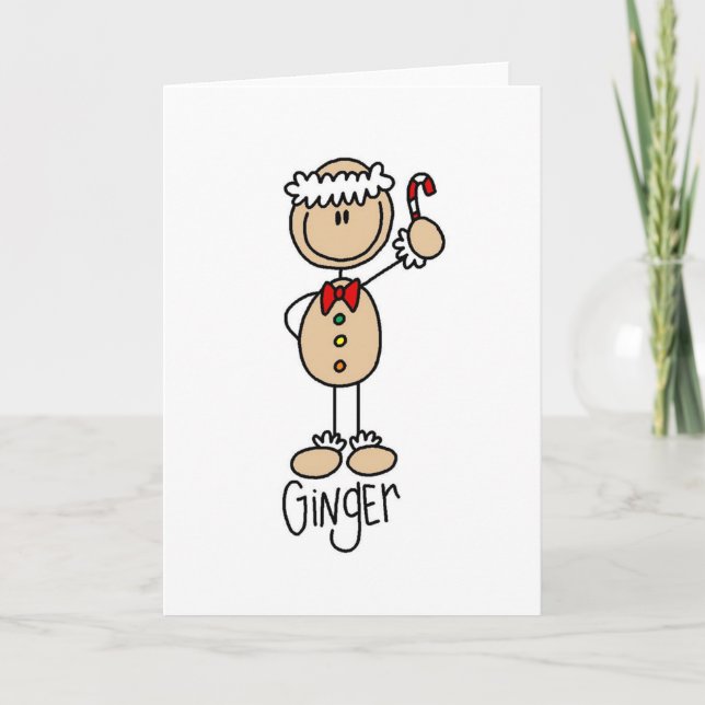 The Gingerbread Man Card (Front)