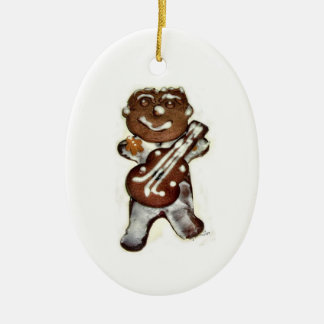 The Gingerbread Man Ceramic Ornament