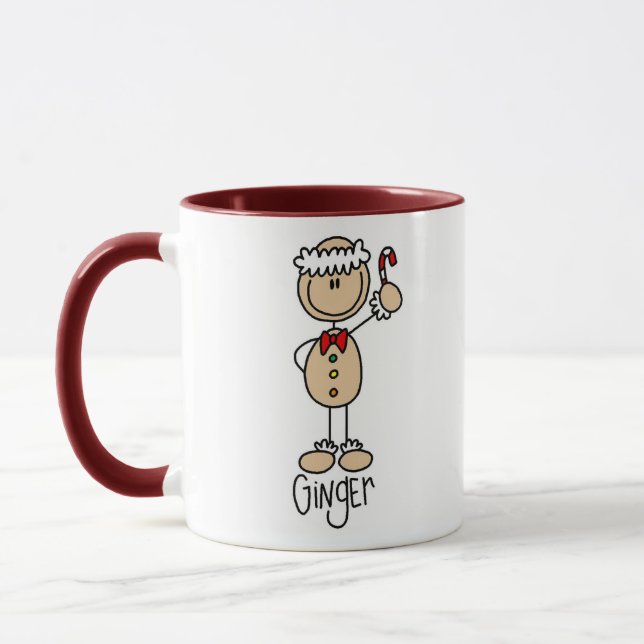 The Gingerbread Man Mug (Left)