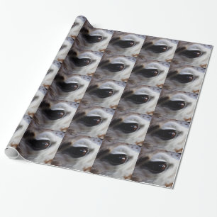 The Giraffe Eye Wrapping Paper