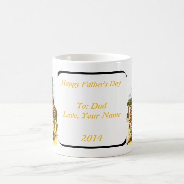 The Giraffe Family - Magic Mug (Center)