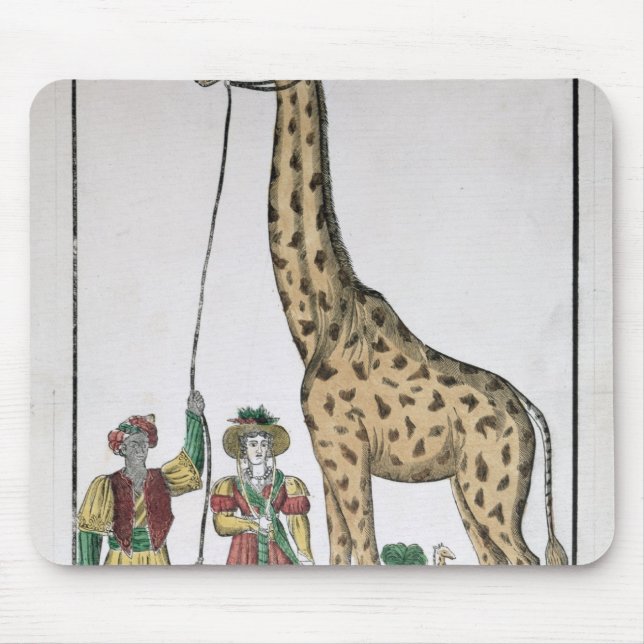 The Giraffe Presented to King from Pasha of Mouse Pad (Front)