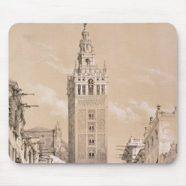 The Giralda, Seville Mouse Pad (Front)