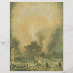 The Girandola at the Castel Sant'Angelo Flyer