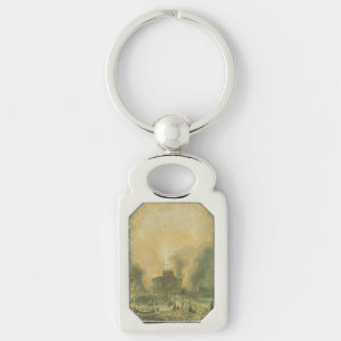 The Girandola at the Castel Sant'Angelo Key Ring