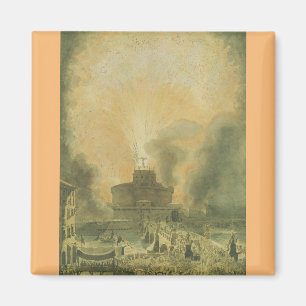 The Girandola at the Castel Sant'Angelo Magnet