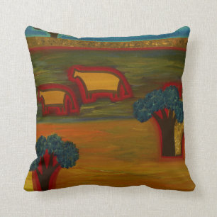 The Girl and the Magic Castle 2007 Cushion