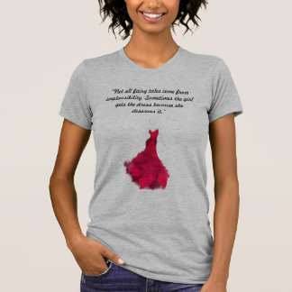 The Girl Deserves the Dress  T-Shirt