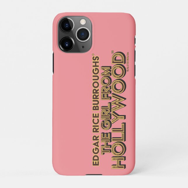 The Girl from Hollywood iPhone Case (Back)