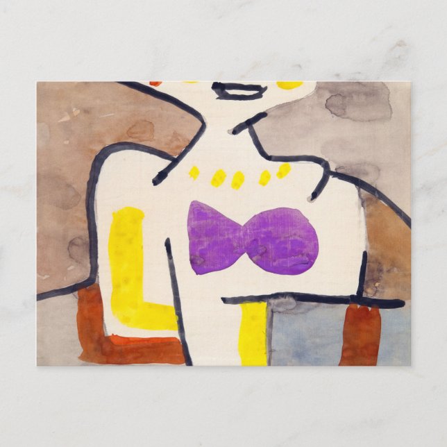 The Girl in the North, 1939 by Paul Klee Postcard (Front)