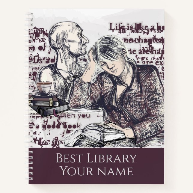 The girl reading a book (Front)