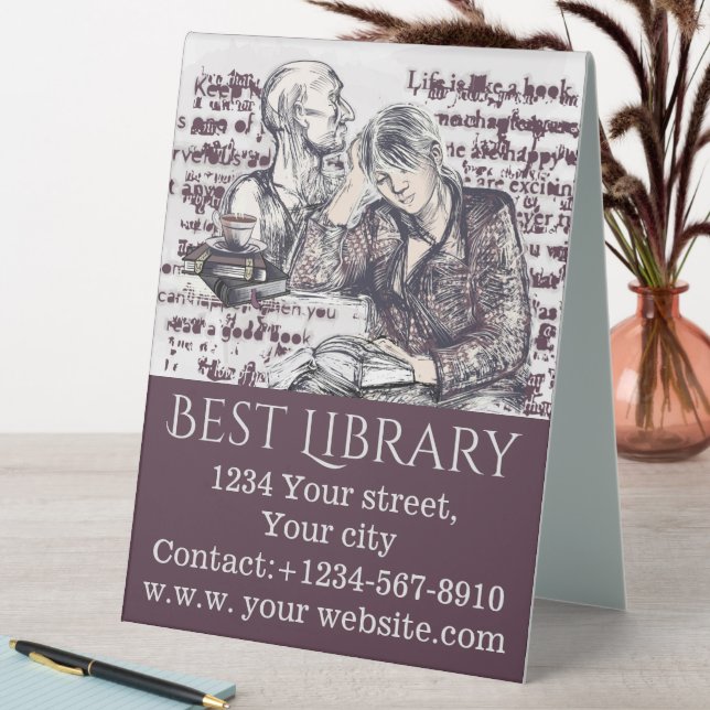 The girl reading a book (In SItu (Table))