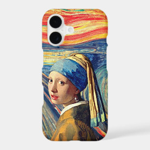 The Girl’s Scream iPhone Case