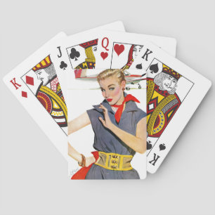 The Girl Who Stole Aeroplanes Playing Cards