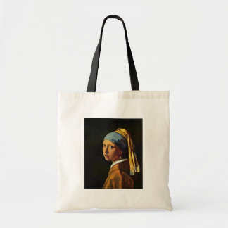 The Girl With A Pearl Earring.,  By Johannes Verme Tote Bag